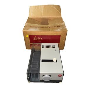 Leica Leitz Pradolux 35mm Film Slide Projector Manual/Hand Type Great Condition